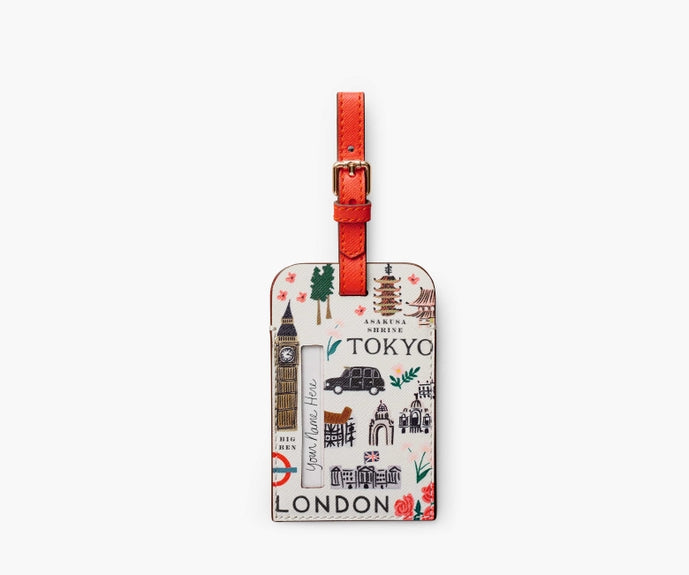 Rifle Paper Co Luggage Tag - Bon Voyage
