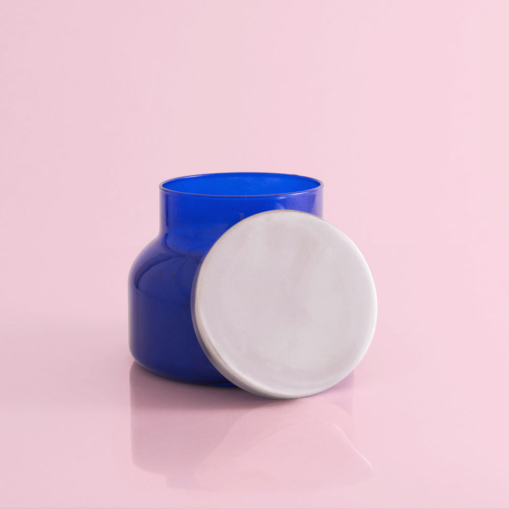 Capri Blue Volcano Candle - Blue
