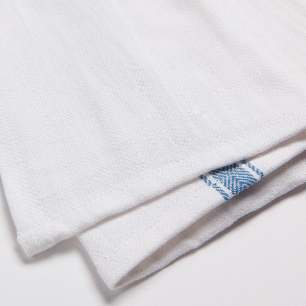 Brooklyn Stripe Towel - Delft Blue