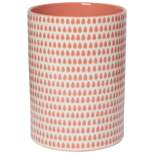 Cloudburst Utensil Crock - Clay