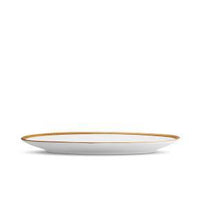 Soie Tressée Small Oval Platter - Gold