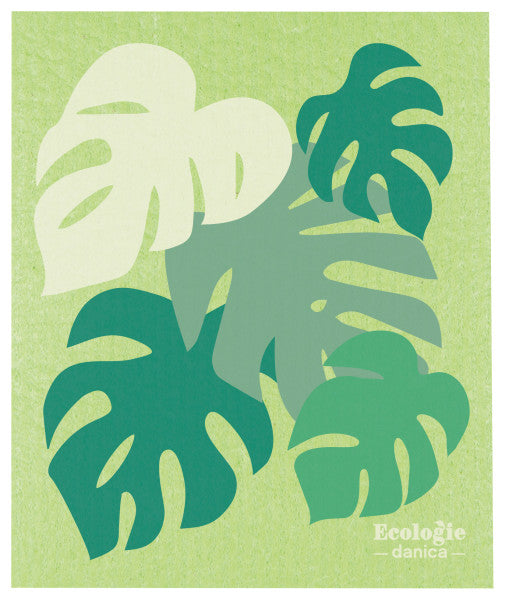 Swedish Dishcloth - Monstera