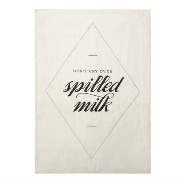 Tea Towel - Spilled Milk