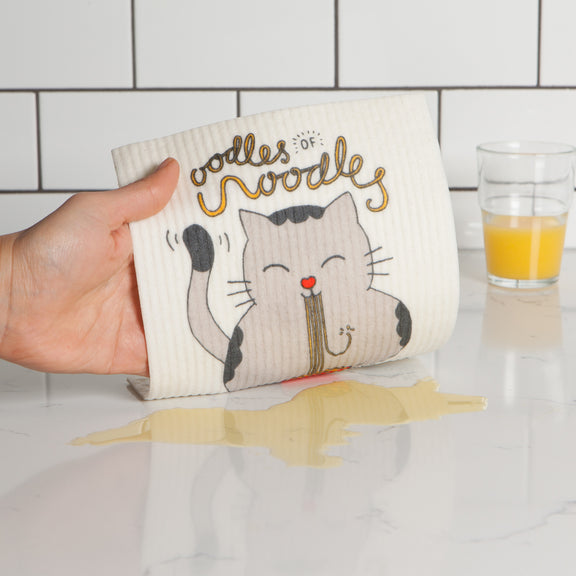 Swedish Dishcloth - Oodles of Noodles