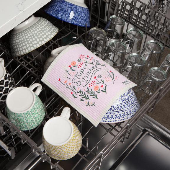 Swedish Dishcloth - Stupid Dishes
