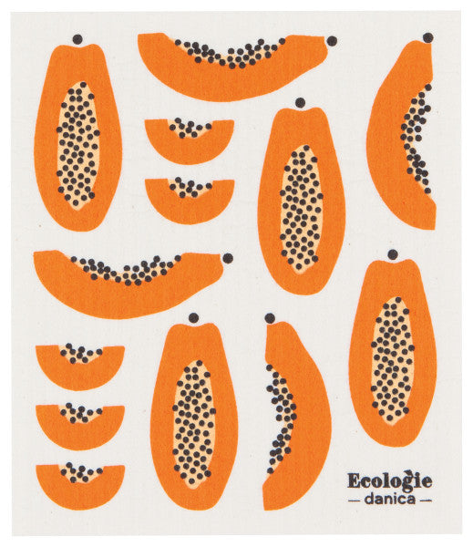 Swedish Dishcloth - Papaya