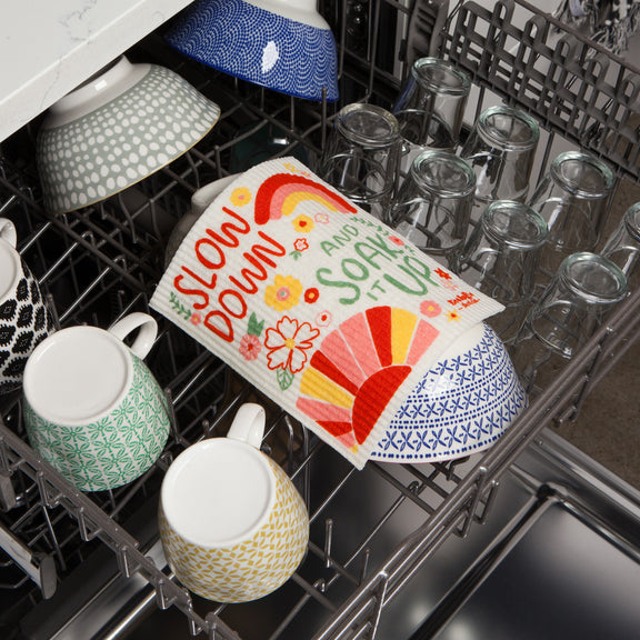 Swedish Dishcloth - Slow Down