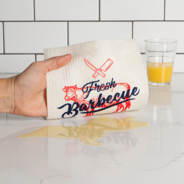 Swedish Dishcloth - BBQ