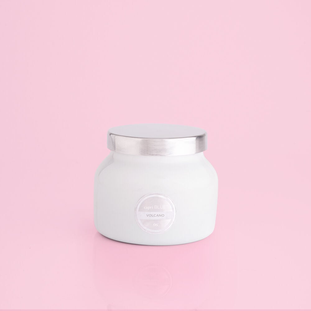 Capri Blue Volcano Petite Candle - White