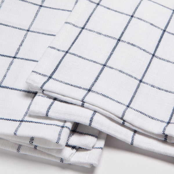 Vintage Heirloom Tea Towels - Midnight