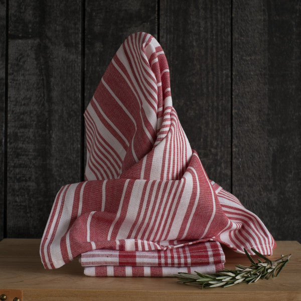 Jumbo Towel Set - Red