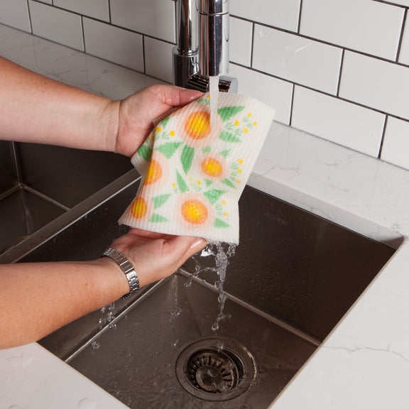 Swedish Dishcloth - Rosa