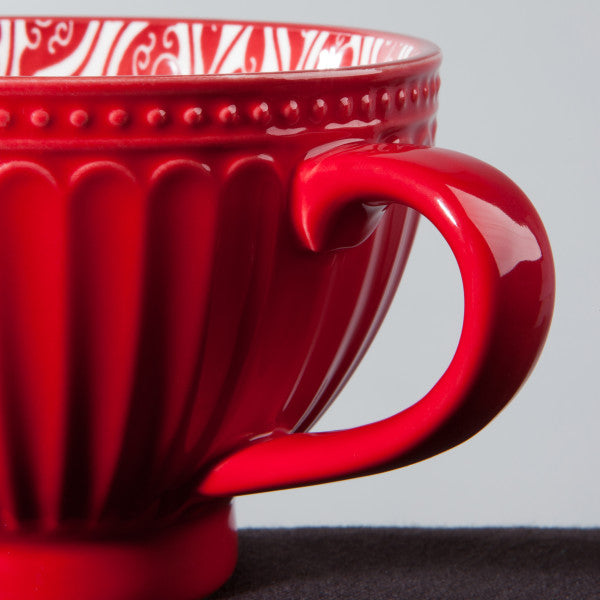 Latte Mug - Carmine