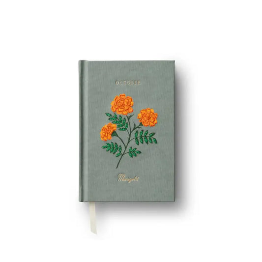 Rifle Paper Co Birth Month Mini Embroidered Journal - October