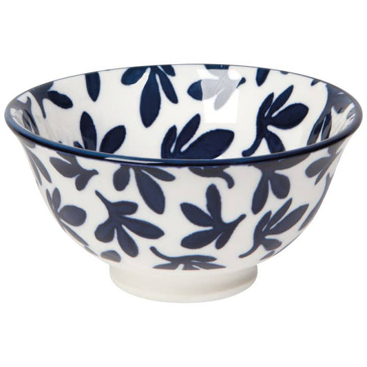 Petite Coupe Stamped Bowl - Blue Floral
