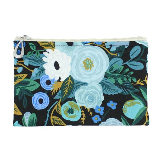 Coin Purse - Garden Party Blue