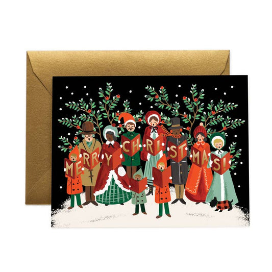 Rifle Paper Co Card - Christmas Carolers