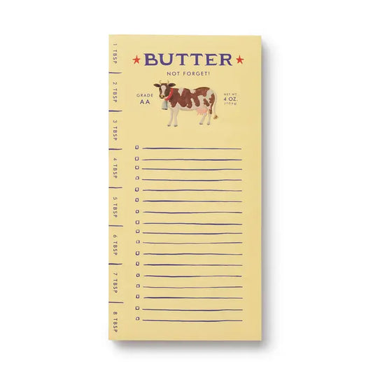 Rifle Paper Co Market Pad - Butter Not Forget