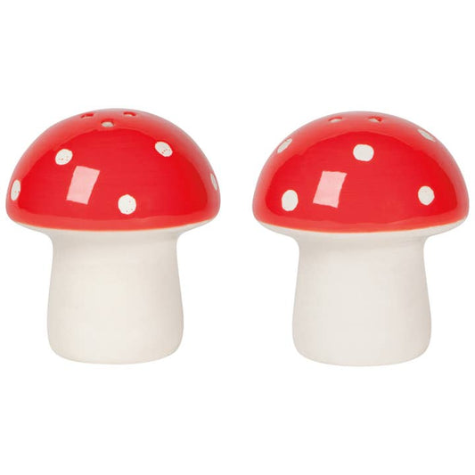 Toadstool Salt and Pepper Shakers