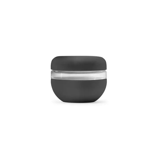 Porter Glass Storage Bowl 16oz - Charcoal