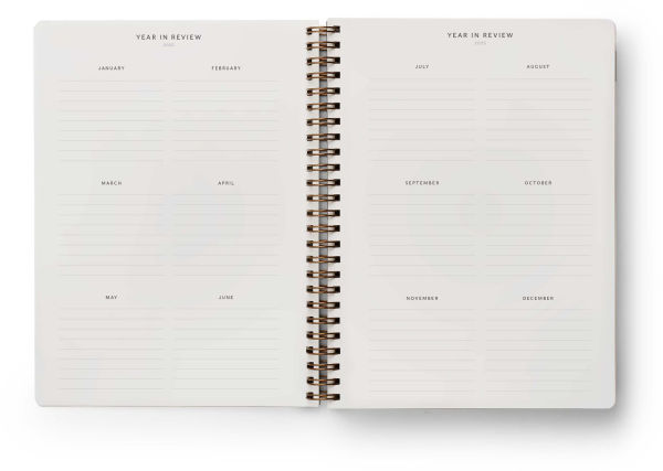 Rifle Paper Co 2025 12-Month Softcover Spiral Planner - Roses