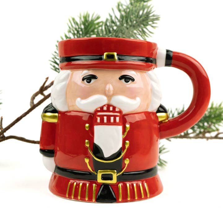 Nutcracker Mug - Red