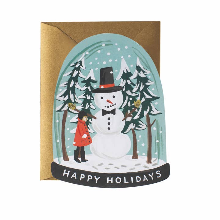 Rifle Paper Co Card - Snow Globe