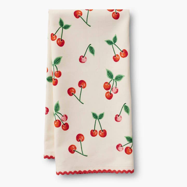 Rifle Paper Co Tea Towel - Cherries