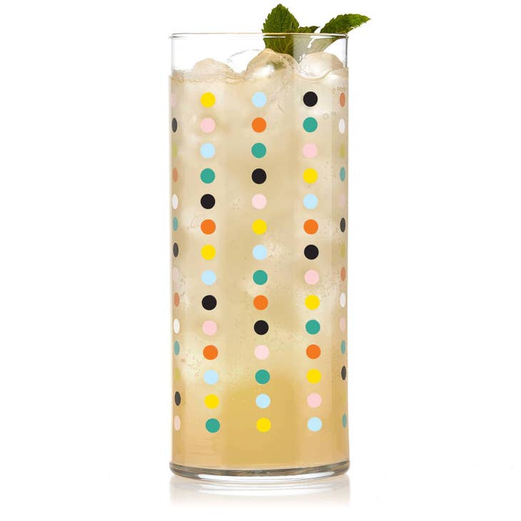 Flower Power Dot Tumbler