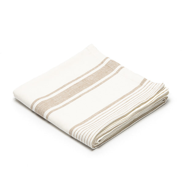 Tuscany Linen Tablecloth - Beige