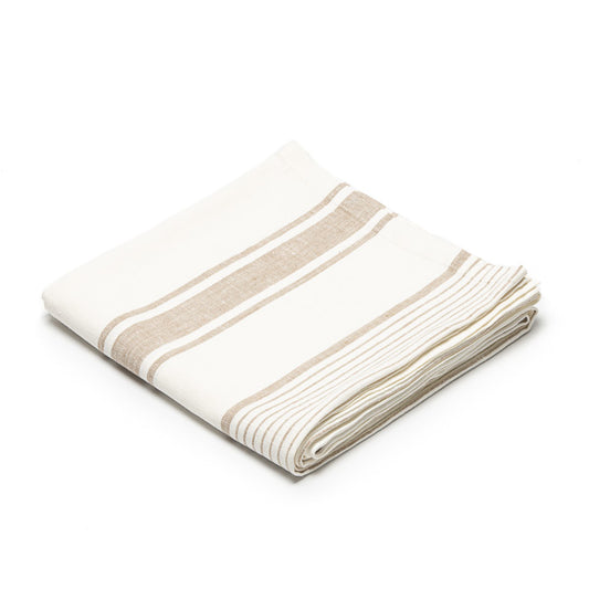 Tuscany Linen Tablecloth - Beige