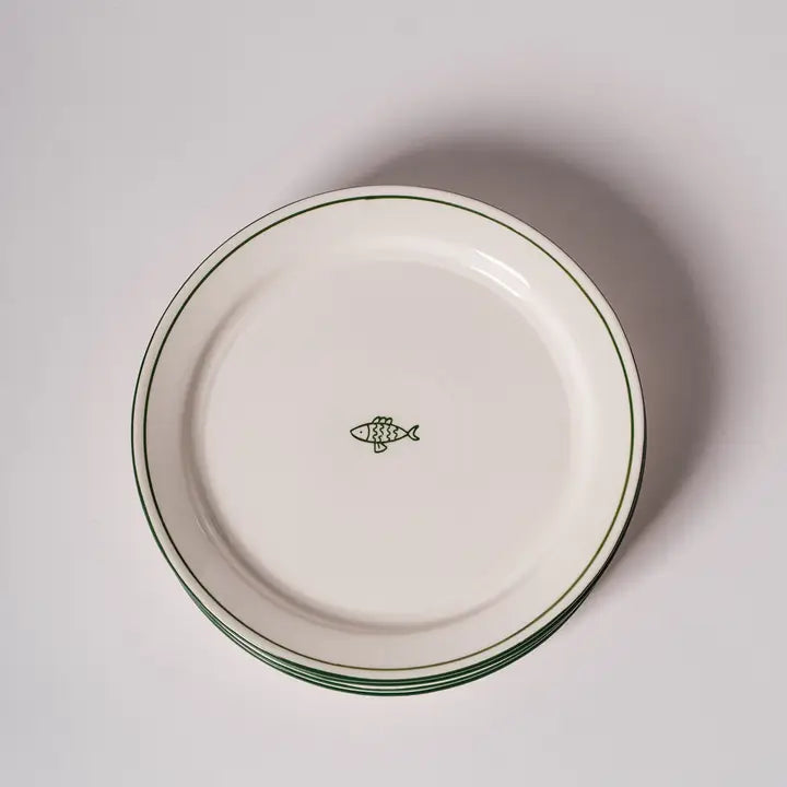 Melrose Icon Dinner Plate - Fish