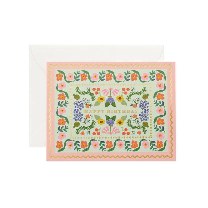 Rifle Paper Co Card - Sicily Garden Birthday