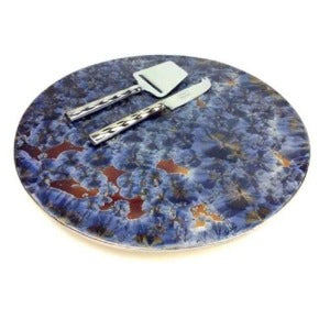 Borealis Small Lazy Susan - Frost Blue