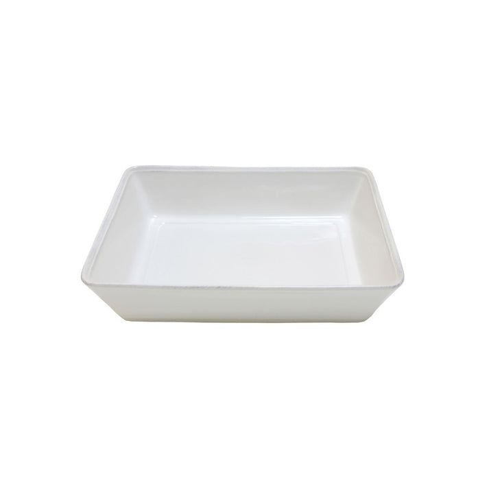 Friso Rectangular Baker Set - White