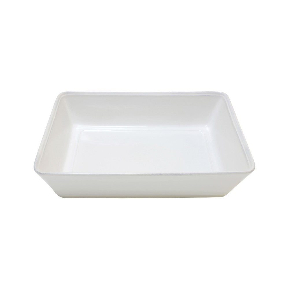 Friso Rectangular Baker Set - White