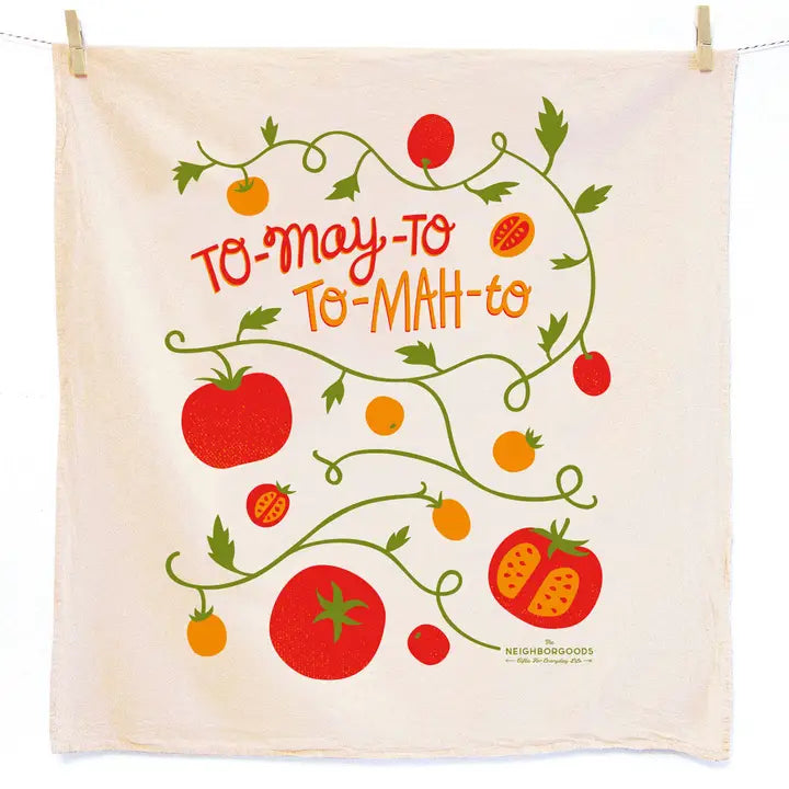 Tomato Basil Tea Towel Set