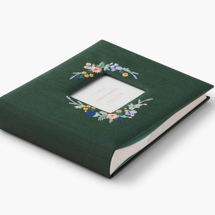 Rifle Paper Co Embroidered Photo Album - Wildwood