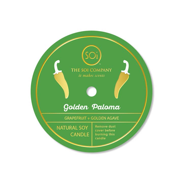 12 oz Confetti Candle - Golden Paloma