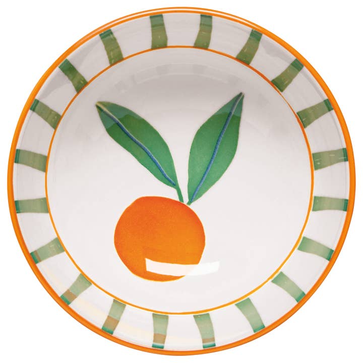 Citrus Burst Coupe Bowl - Green