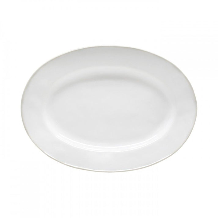 Beja Oval Platter Set - White Cream