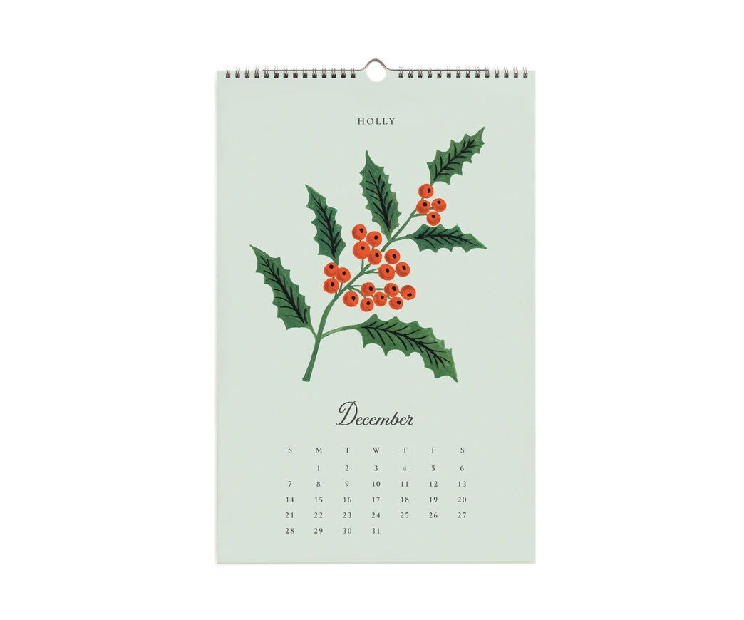 Rifle Paper Co 2025 Wall Calendar - Say It With Flowers