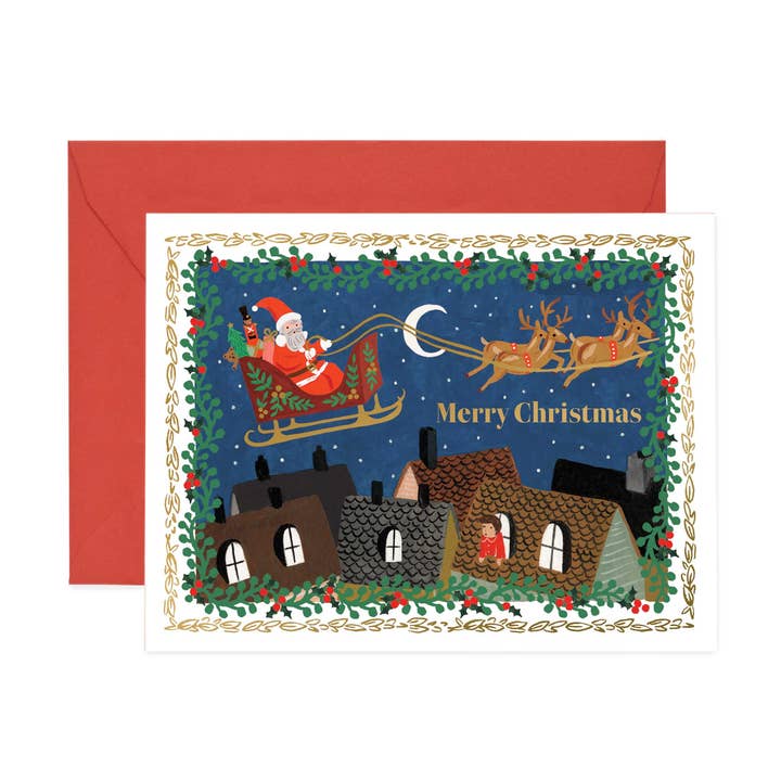 Rifle Paper Co Card - Over the Rooftops