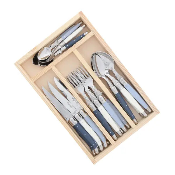 Jean Dubost 24 Pc Everyday Flatware Set - Atelier