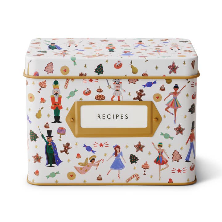 Rifle Paper Co Recipe Box - Nutcracker