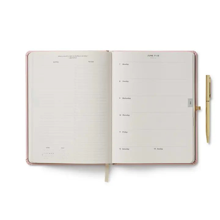 Rifle Paper Co 2027 12-Month Hardcover Planner with Pen - Paisley