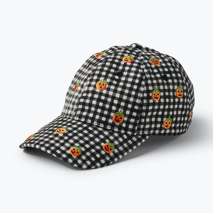Rifle Paper Co Baseball Cap - Pumpkin Gingham