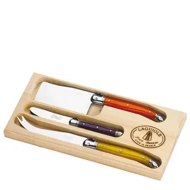 Jean Dubost 3 Piece Cheese Set - Fruity