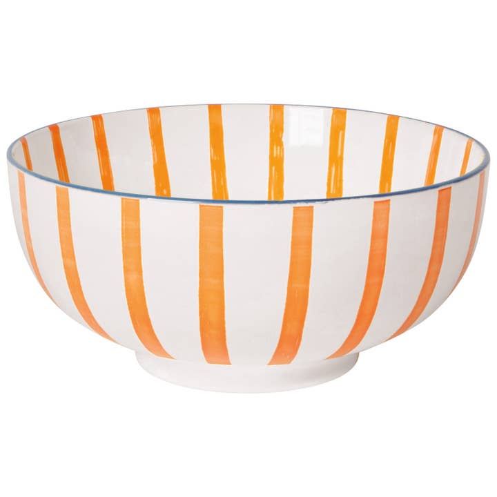 Citrus Burst Serving Bowl - Orange