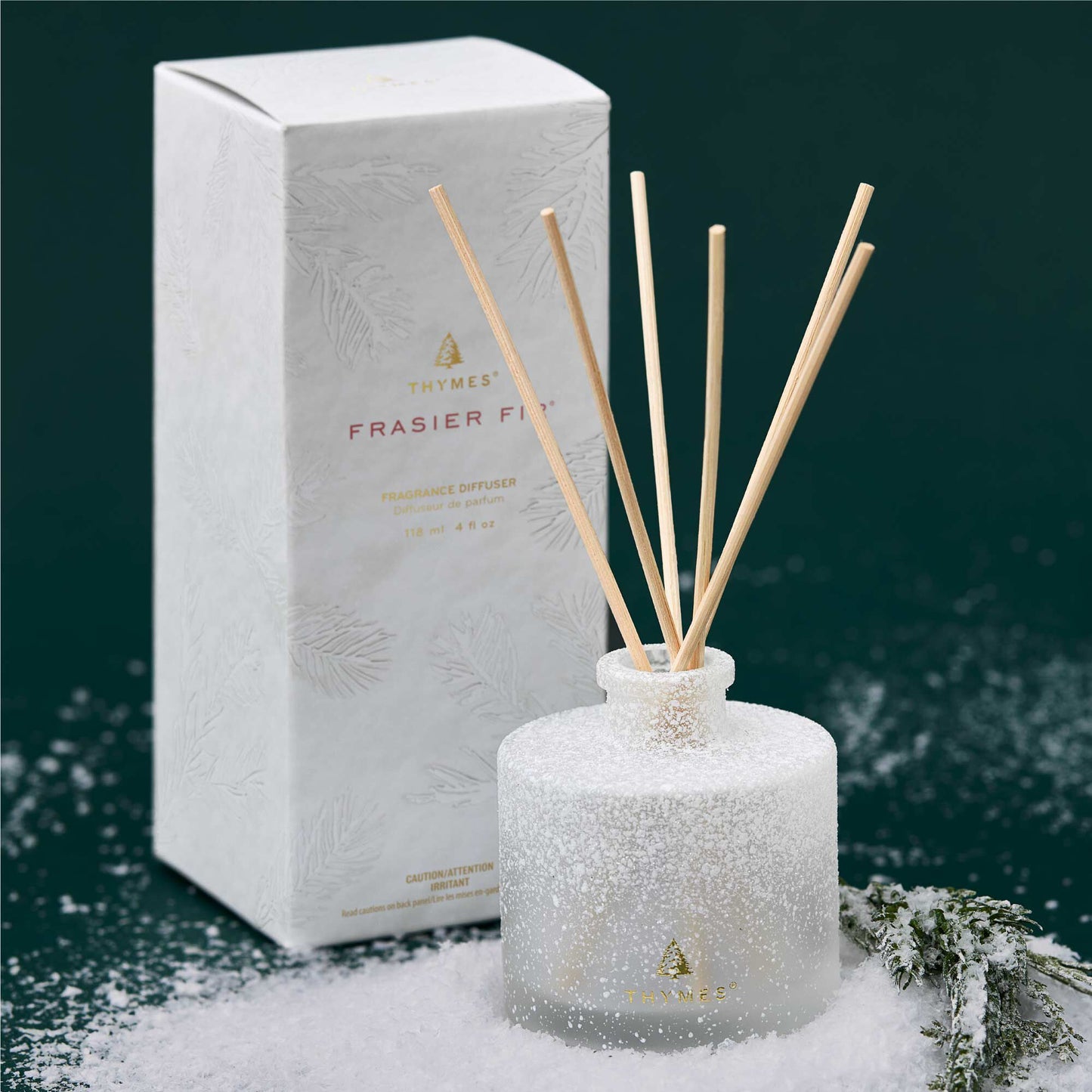 Frasier Fir Petite Flocked Diffuser